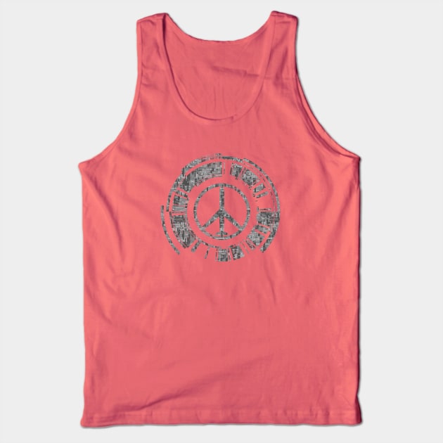 Walker of Peace [Urban Grey] Tank Top by DCLawrenceUK